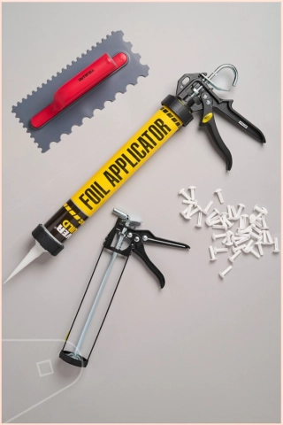 Cartridge guns, applicator, spreaders and rivets